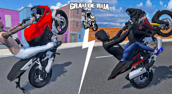 NOVO JOGO DE MOTOS COM MODO DE DAR FUGA 🚔 (CONEXÃO DO GRAU) 